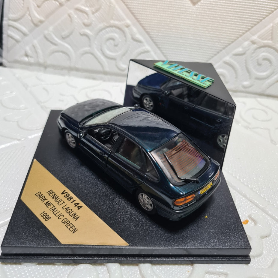 V98144 Vitesse 1:43 Renault Laguna Dark metallic green 1998 boxed diecast