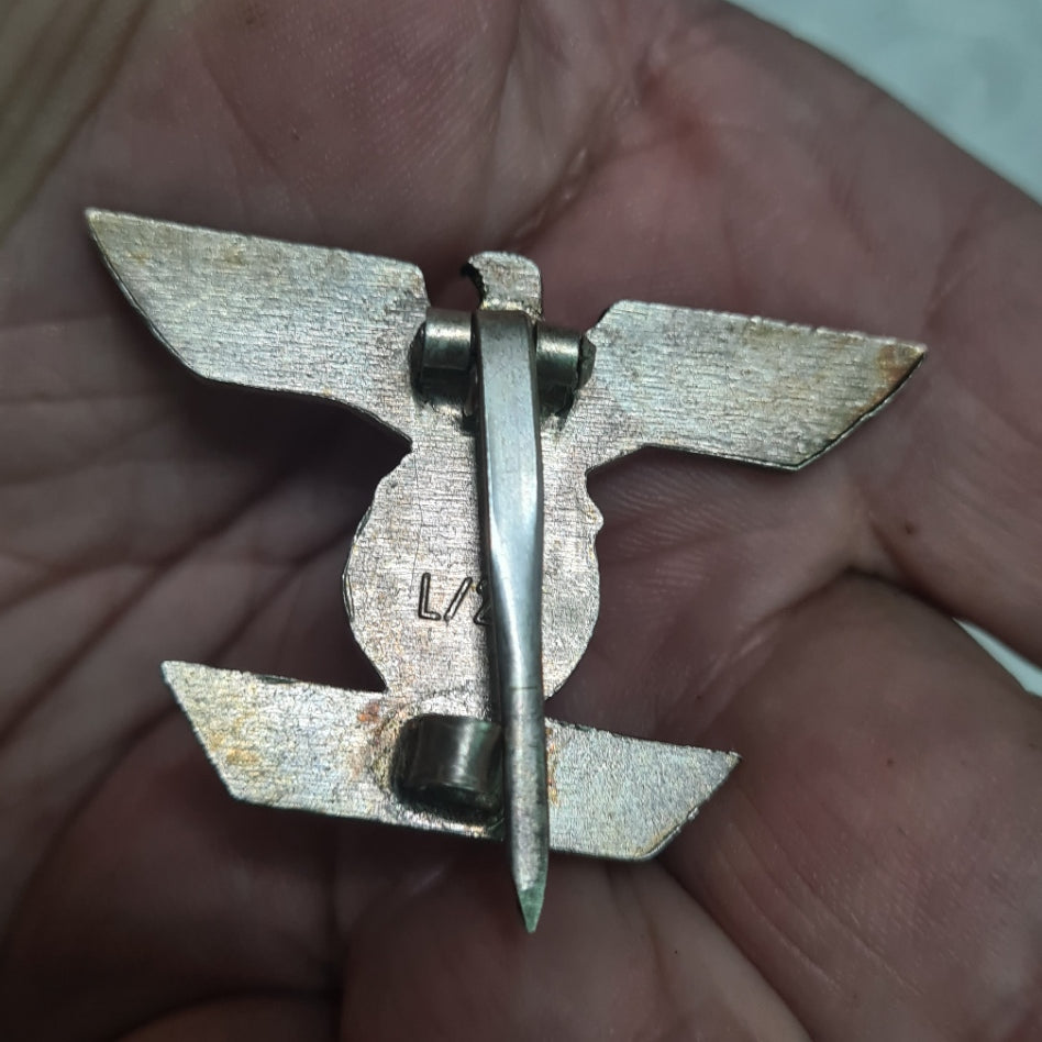 WW2 War order of the German cross bar to the iron Cross 1st class stamped L/22 1939