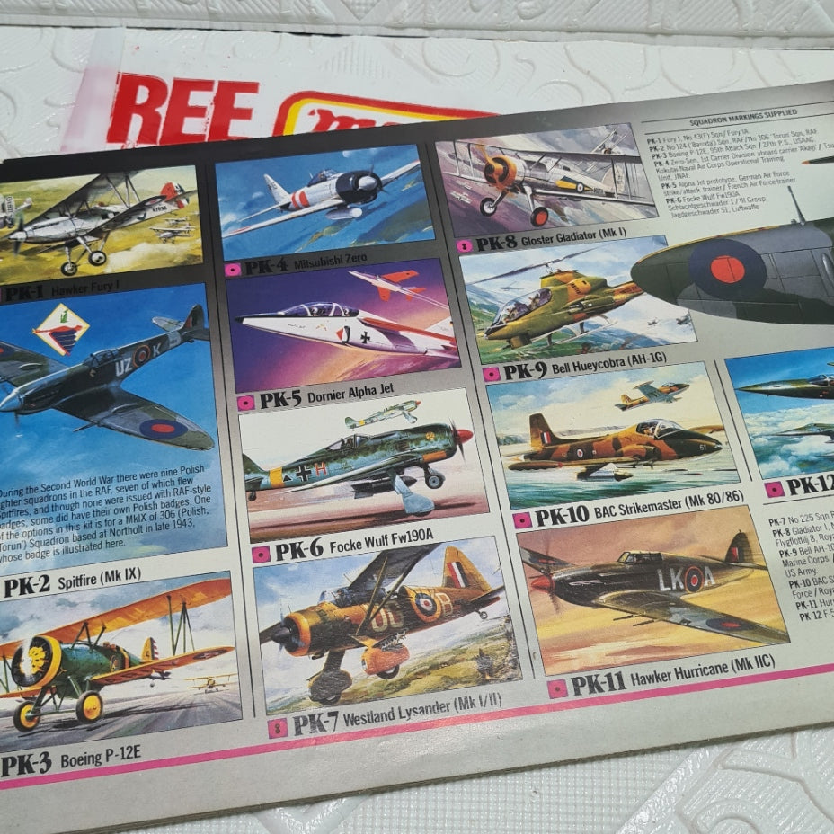 Matchbox AMT 1982/3 Model kits catalogue big 76 page issue  nice example