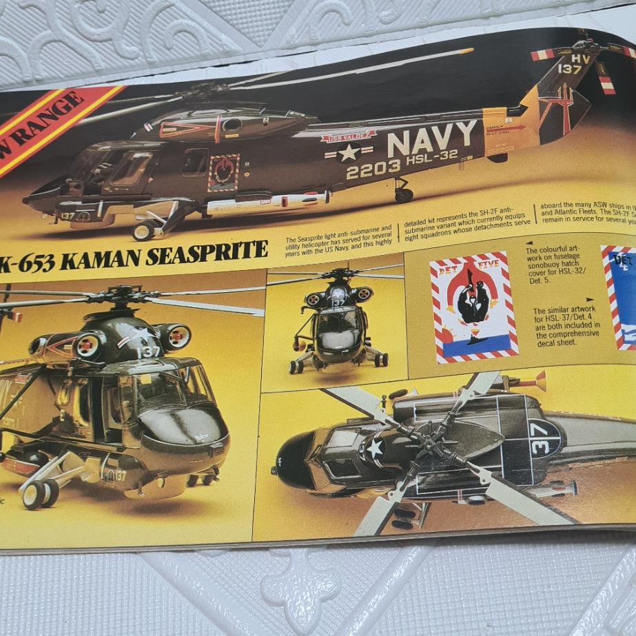 Matchbox AMT 1982/3 Model kits catalogue big 76 page issue  nice example