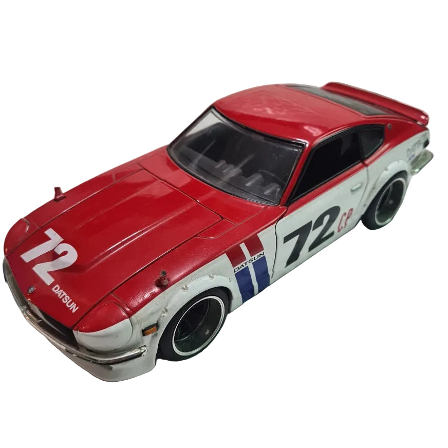 
Jada 1:24 1972 Nissan Datsun 240z racing #24 loose diecast model 
