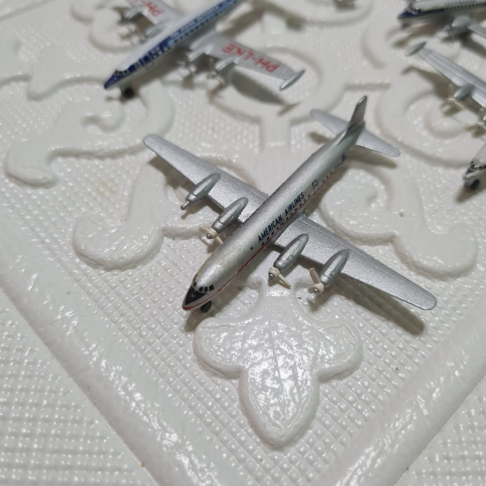 Schabak 1:600 various loose classic commercial constellation etc diecast planes bundle lot 10