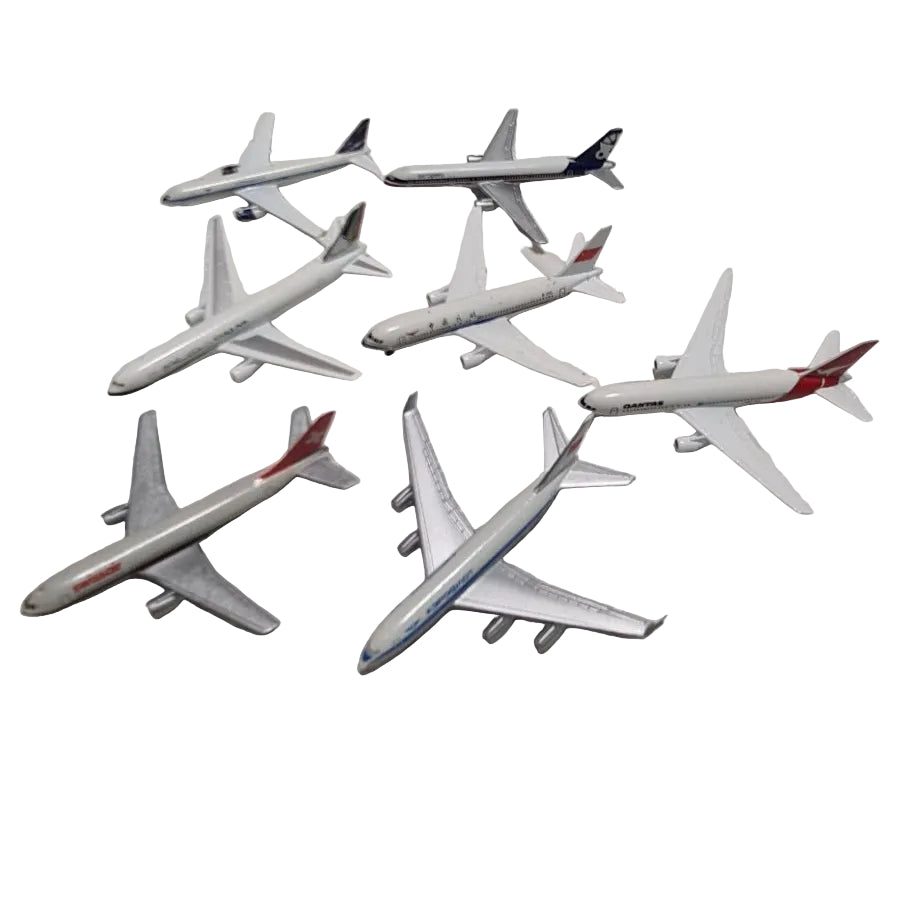 Schabak 1:600 various loose commercial airlines Russian aeromexico etc diecast planes bundle lot 11