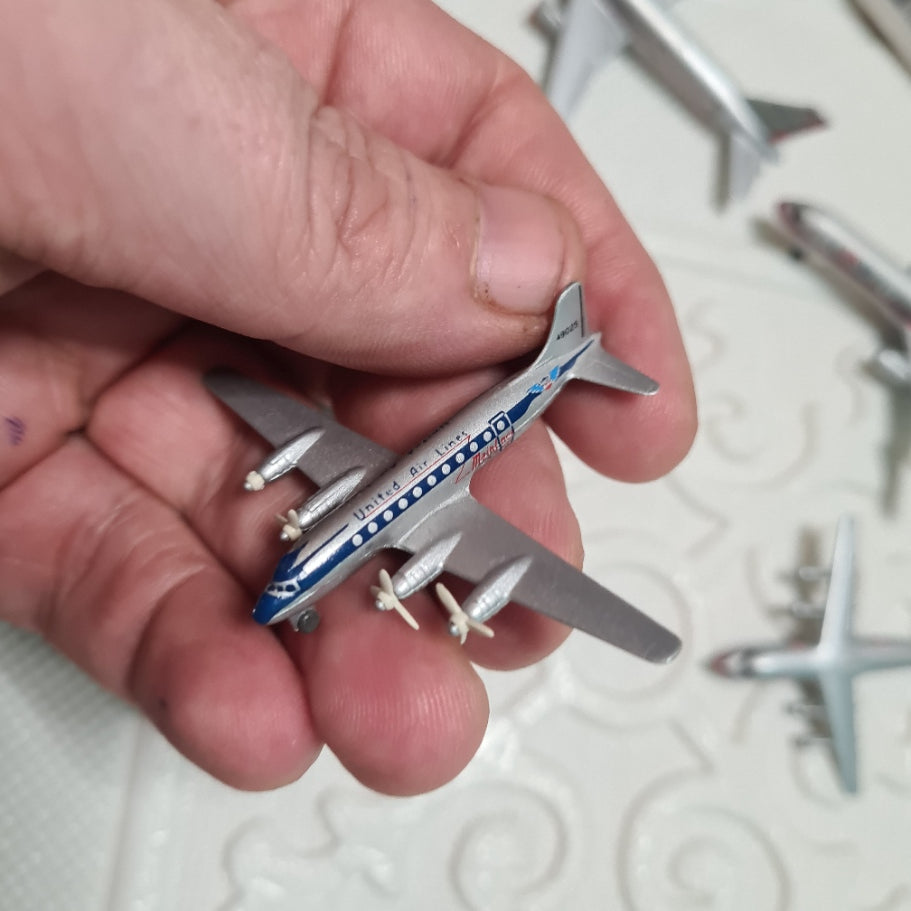 Schabak 1:600 various loose commercial airlines US AMERICAN Airlines related diecast planes bundle lot 12