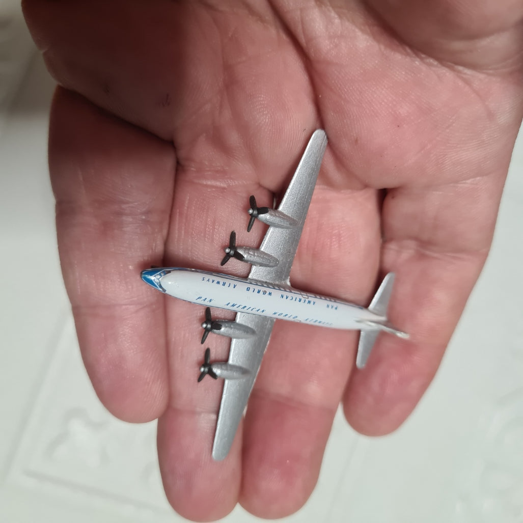Schabak 1:600 DC-6 PAA PAN-AM  German made diecast plane 948/7 very good boxed