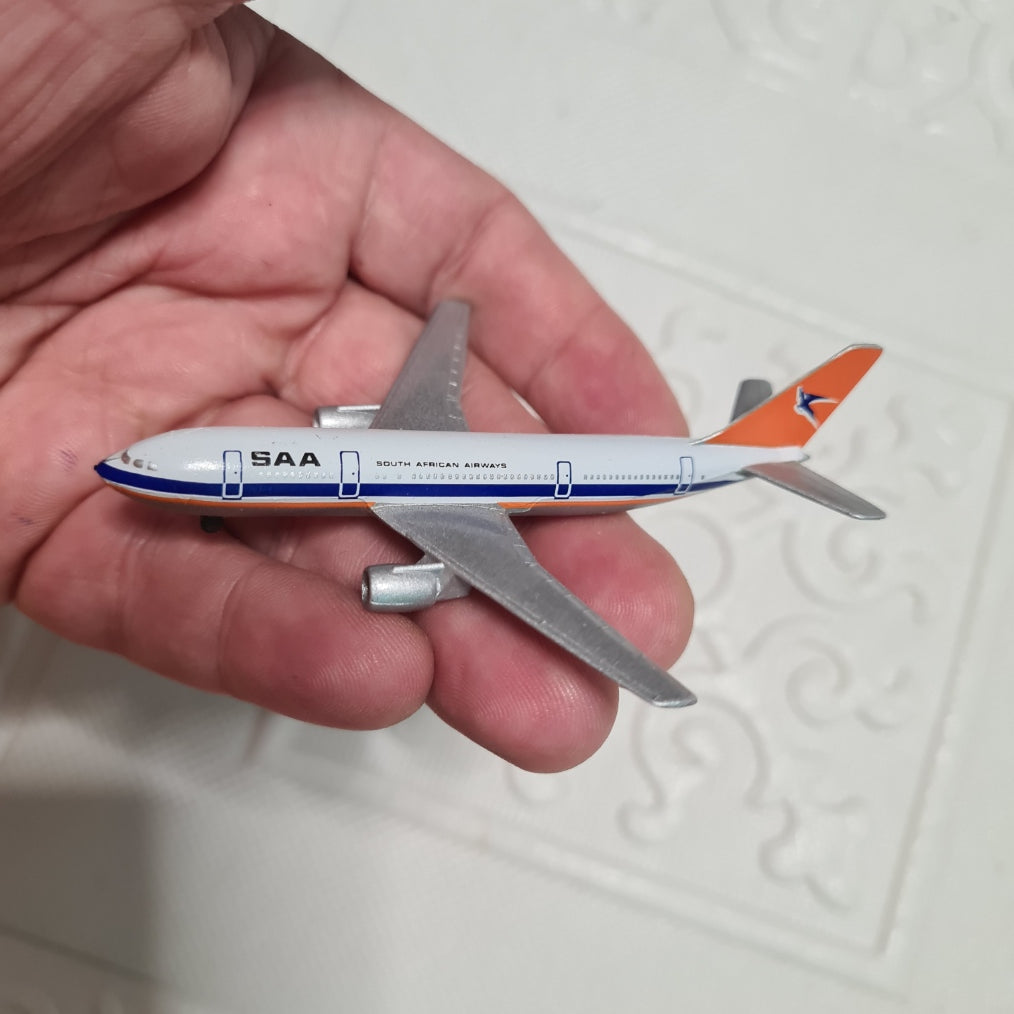Schabak 1:600 Airbus A 300 B SAA South African German made diecast plane 903/8 very good boxed