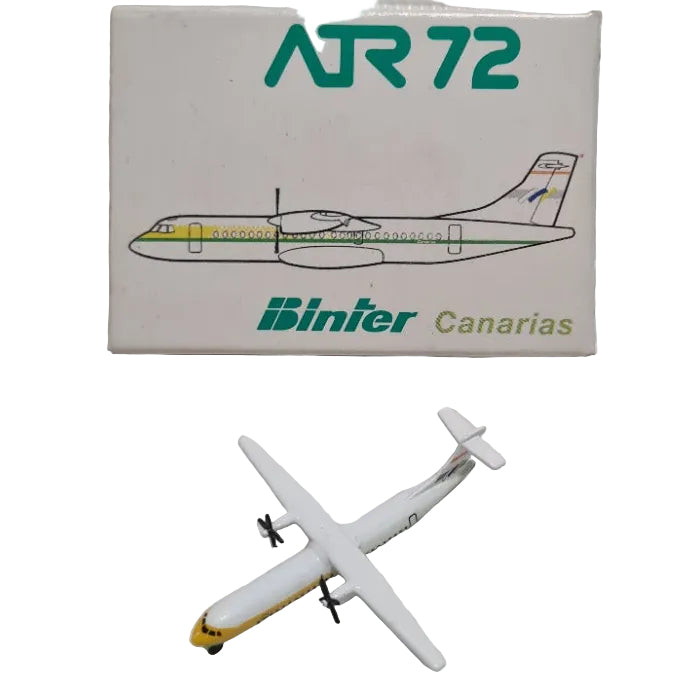 Schabak 1:600 ATR 72 Binter Canaries German made diecast plane 939/15 boxed