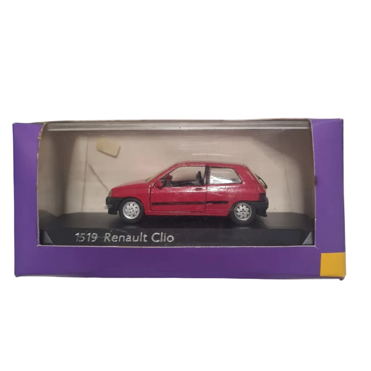 Solido 1:43 1519 Renault Clio red diecast model boxed 
