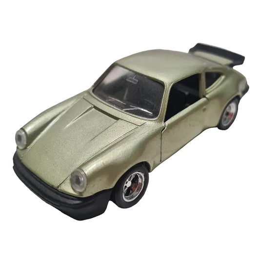 Solido 1:43 Porsche 930 turbo golden green diecast loose model no 63 1979 very good 