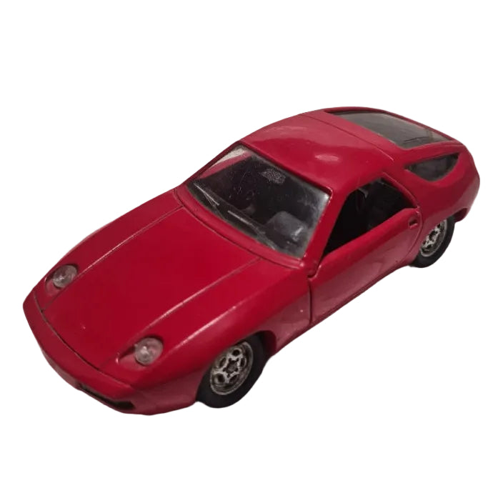 Solido 1:43 Porsche 928 early red diecast loose model no 49 1977 very good 