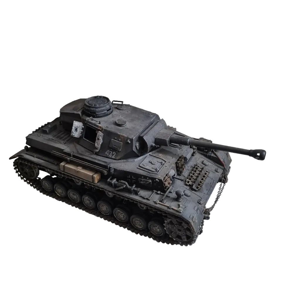 Heng Long 1:16 German ww2 Panzer IV Radio controlled tank pro built painted stunning upgrades
