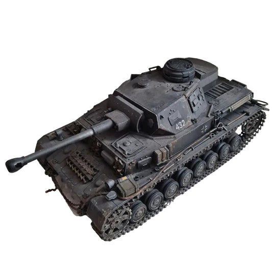 Heng Long 1:16 German ww2 Panzer IV Radio controlled tank pro built painted stunning upgrades