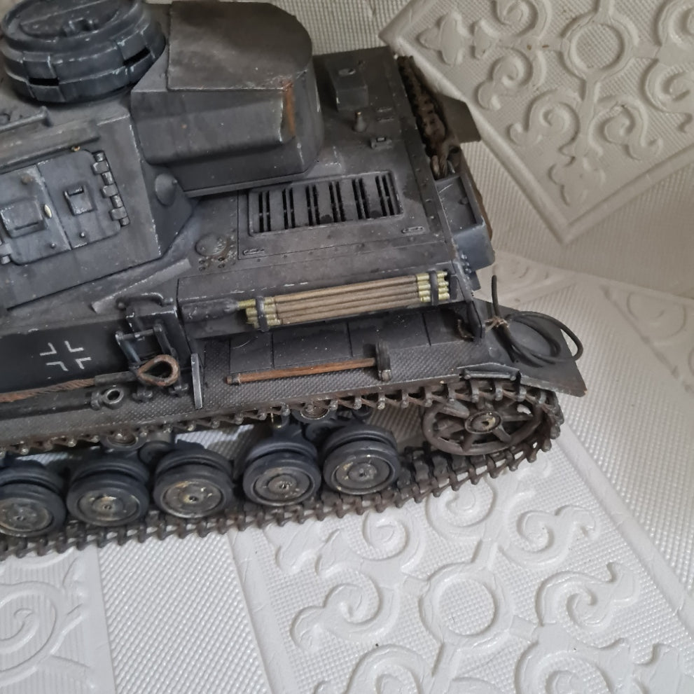 Heng Long 1:16 German ww2 Panzer IV Radio controlled tank pro built painted stunning upgrades