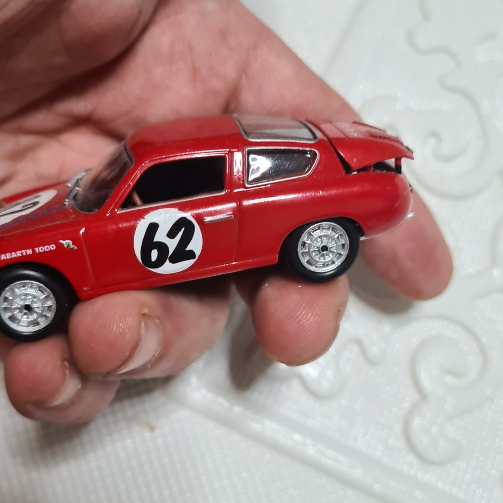 Metro 1:43 Abarth 1000 Bialbero 1962 #62 loose diecast model very good