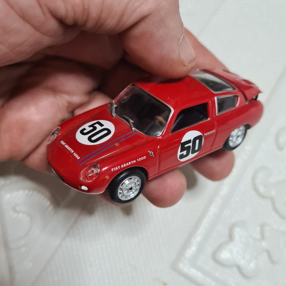 Metro 1:43 Abarth 1000 Bialbero 1962 #50 loose diecast model