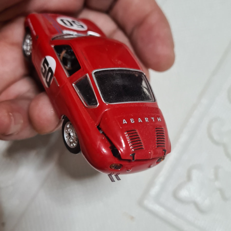 Metro 1:43 Abarth 1000 Bialbero 1962 #50 loose diecast model