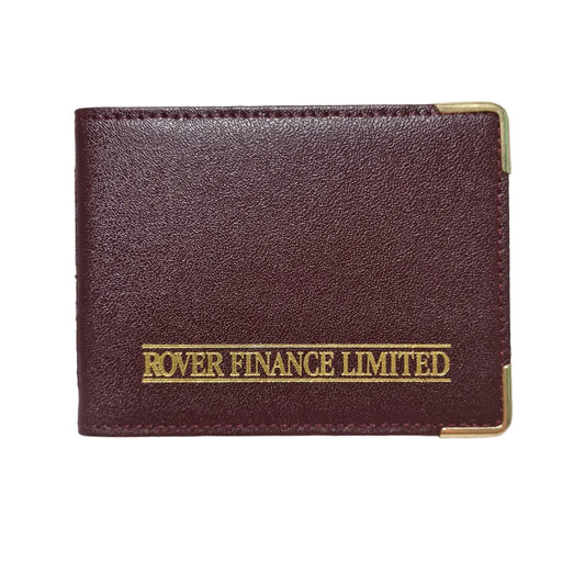 Retro Rover Finance unused Leather Wallet motor car related made in England