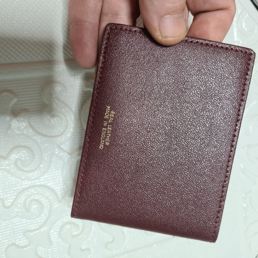Retro Rover Finance unused Leather Wallet motor car related made in England