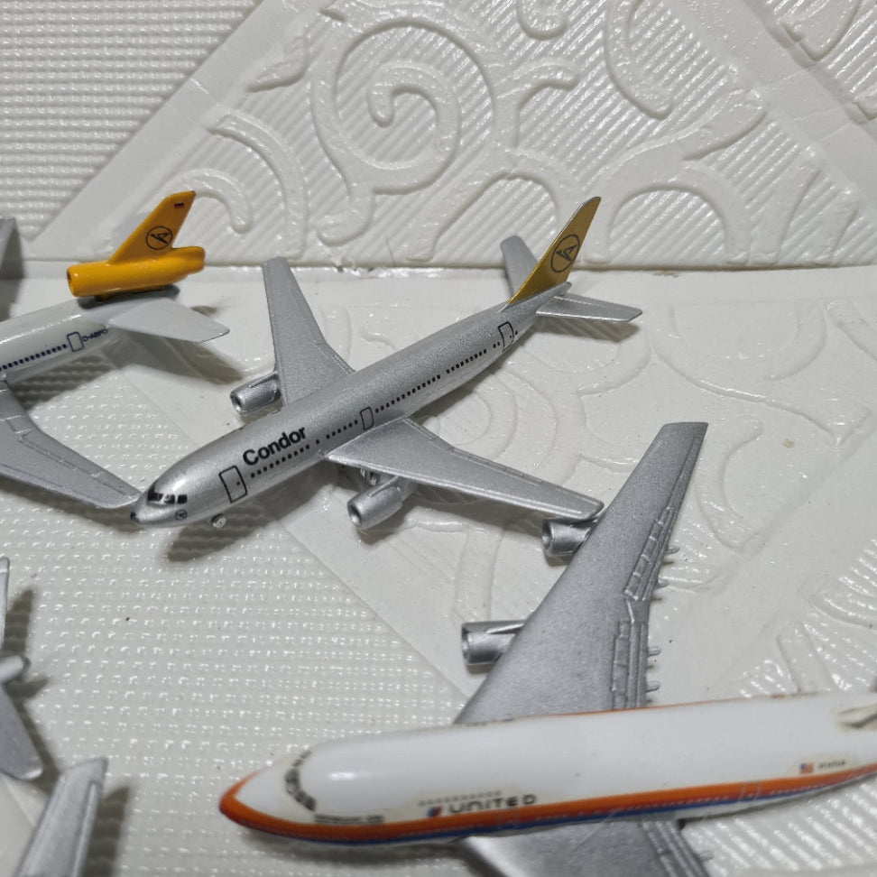 Schabak 1:600 various loose commercial airlines condor  etc diecast planes bundle lot 13