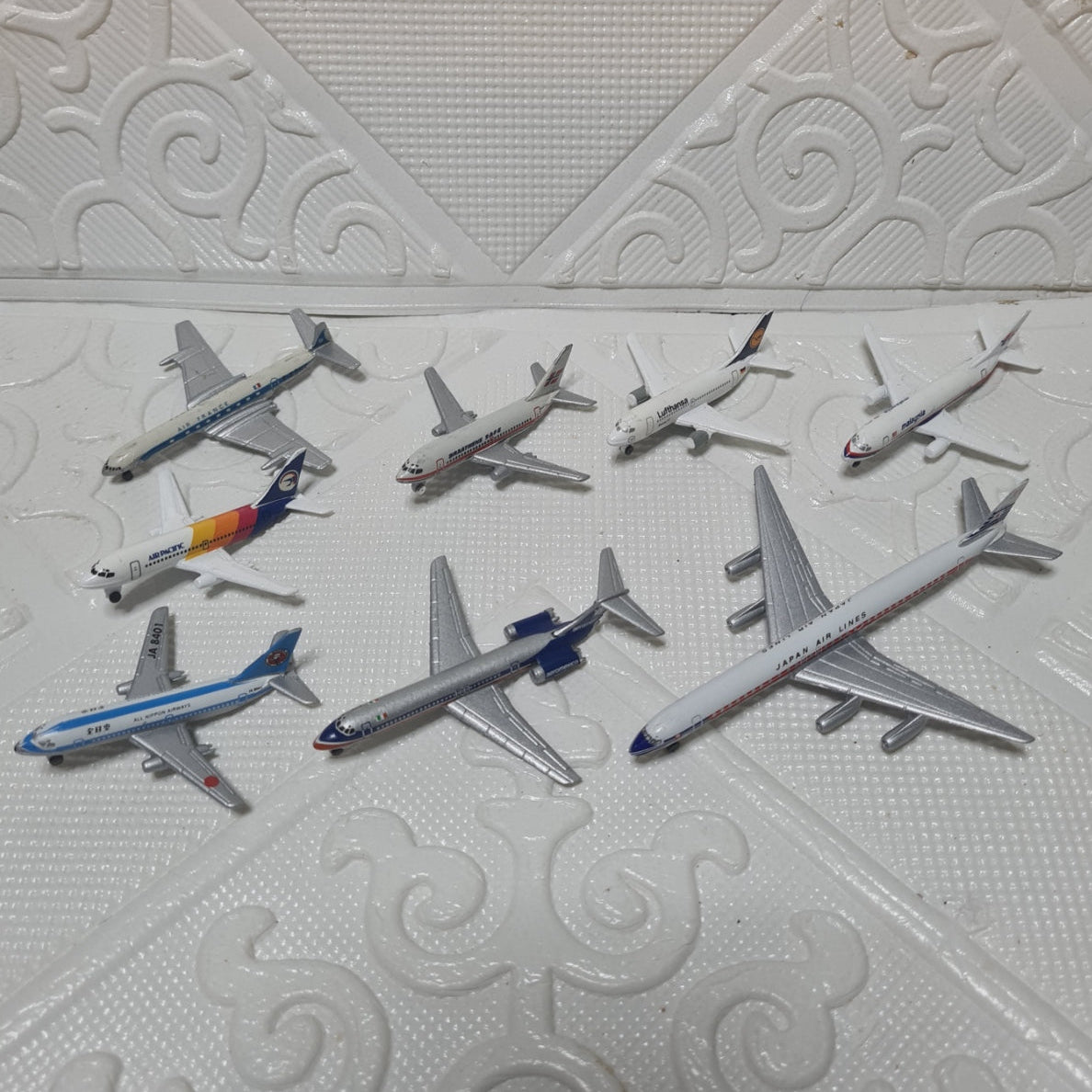 Schabak 1:600 various loose commercial airlines Japan  etc diecast planes bundle lot 14