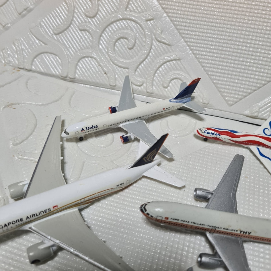 Schabak 1:600 various loose commercial airlines inc rare diecast planes bundle lot 15