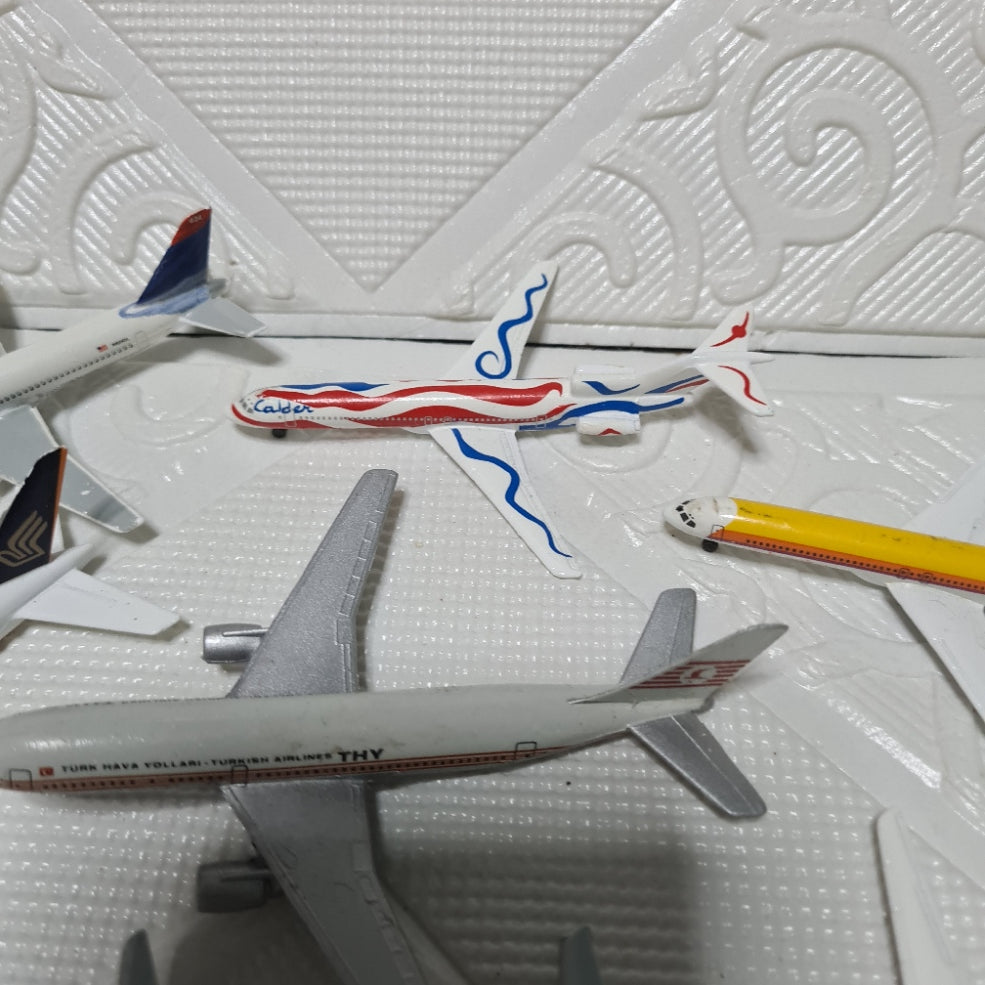 Schabak 1:600 various loose commercial airlines inc rare diecast planes bundle lot 15