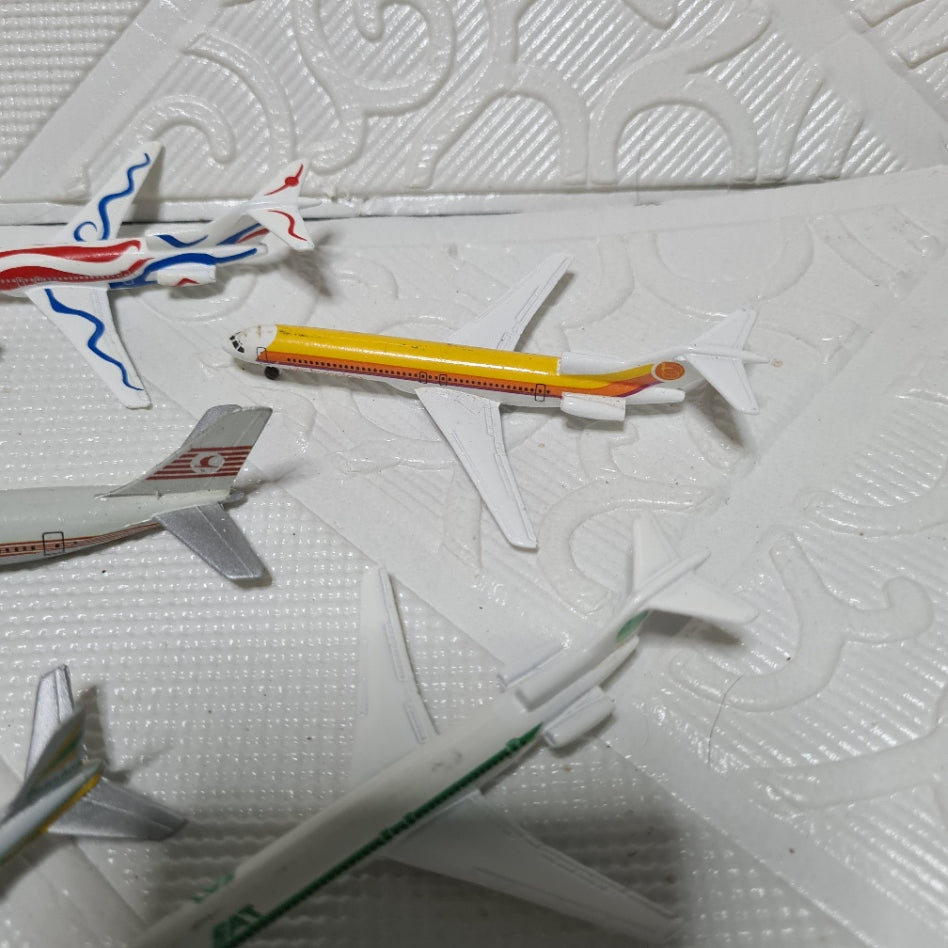 Schabak 1:600 various loose commercial airlines inc rare diecast planes bundle lot 15