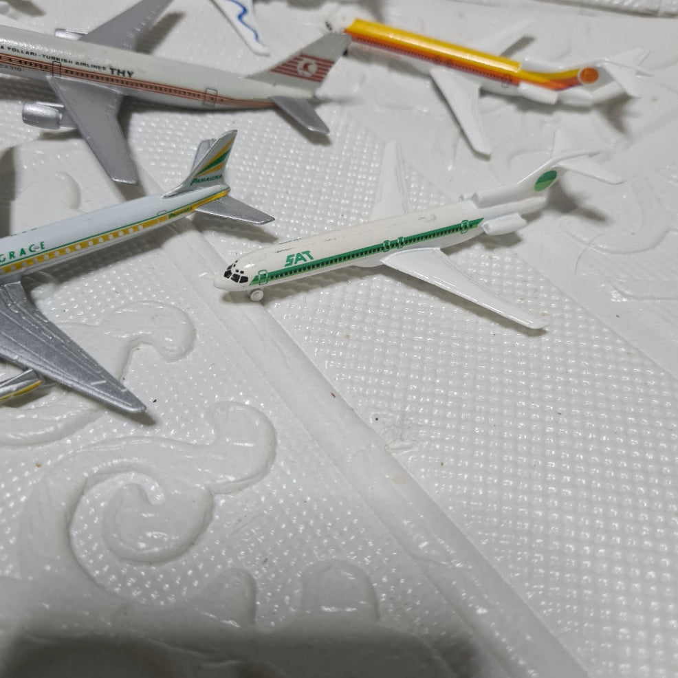 Schabak 1:600 various loose commercial airlines inc rare diecast planes bundle lot 15
