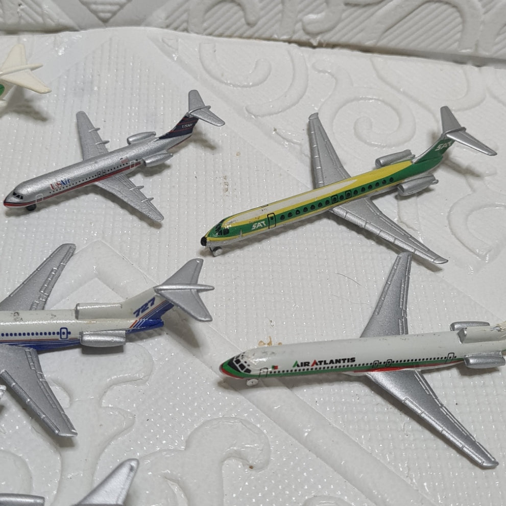 Schabak 1:600 various loose commercial airlines inc air atlantis diecast planes bundle lot 16
