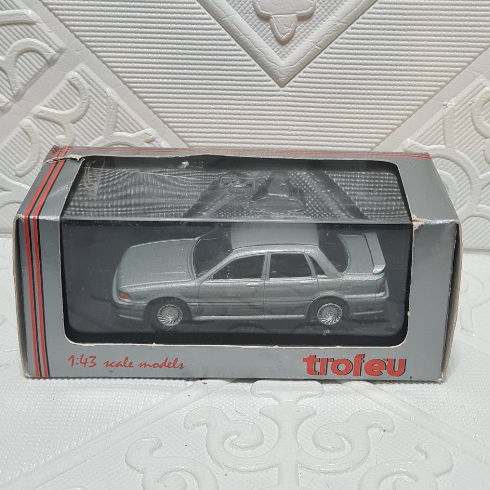 033 1:43 Trofeu Mitsubishi Galant GTI 16V road car metallic sand boxed diecast