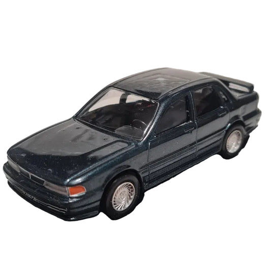 034 1:43 Trofeu Mitsubishi Galant GTI 16V road car metallic Han Green boxed diecast