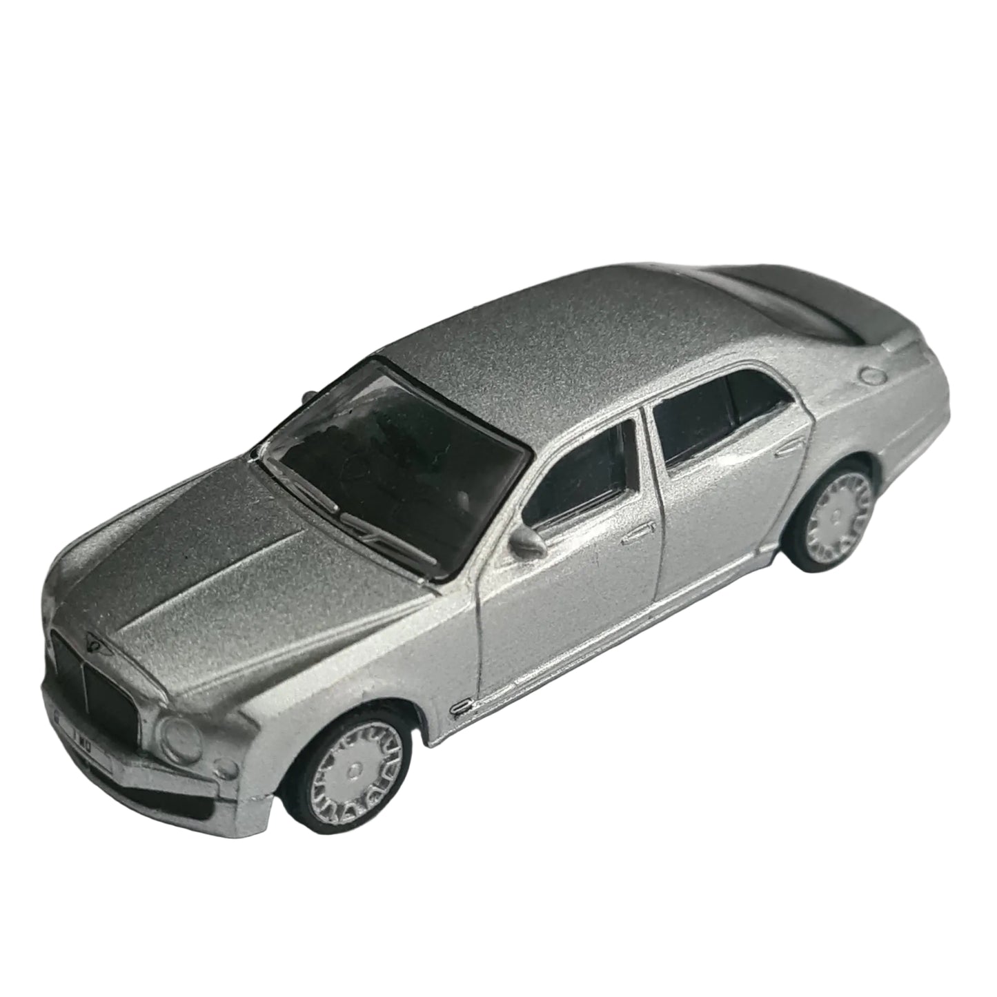 Oxford Diecast 1:76  modern Bentley LWB Limousine Silver diecast loose