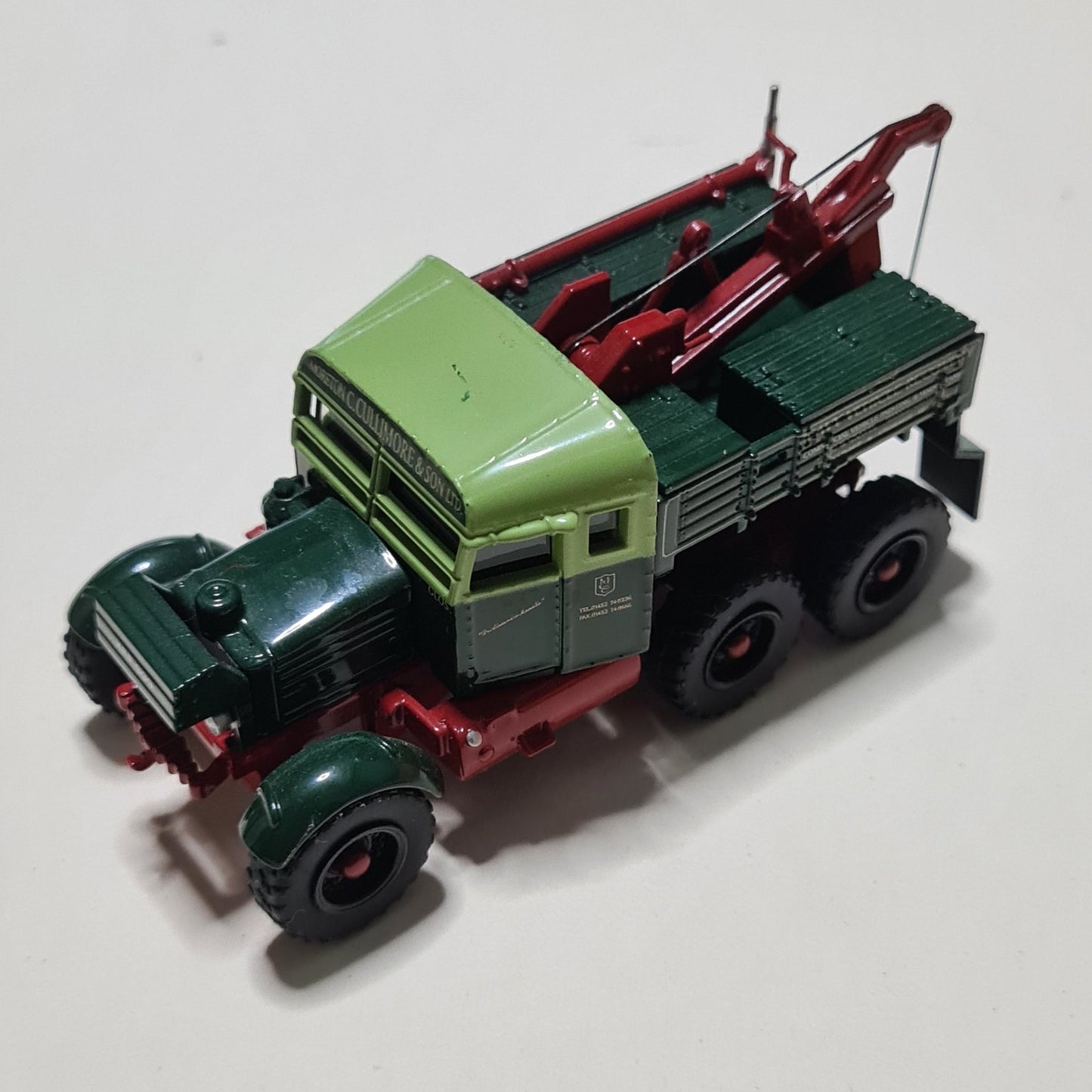 Oxford  OO Gauge 1:76th cullimore Pioneer Recovery Tractor loose diecast vgc