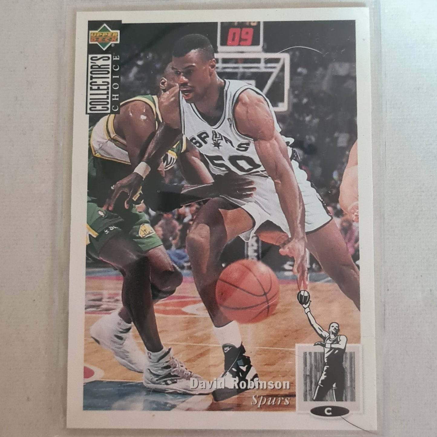 David Robinson 1994 Upper-Deck #50 NBA Basketball San Antonio Spurs excellent
