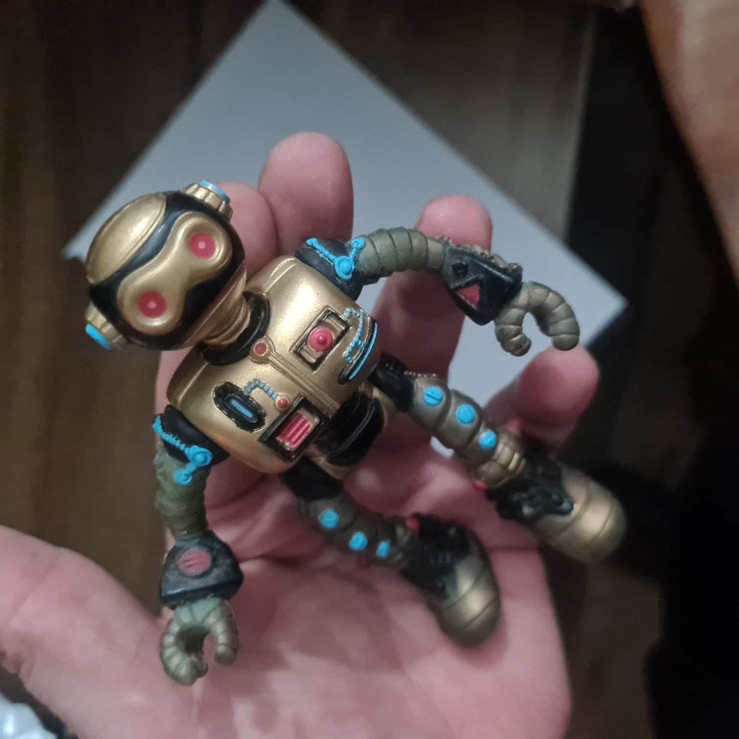 Teenage Mutant Ninja Turtles 1990 Fugitoid retro figure loose vgc TMNT