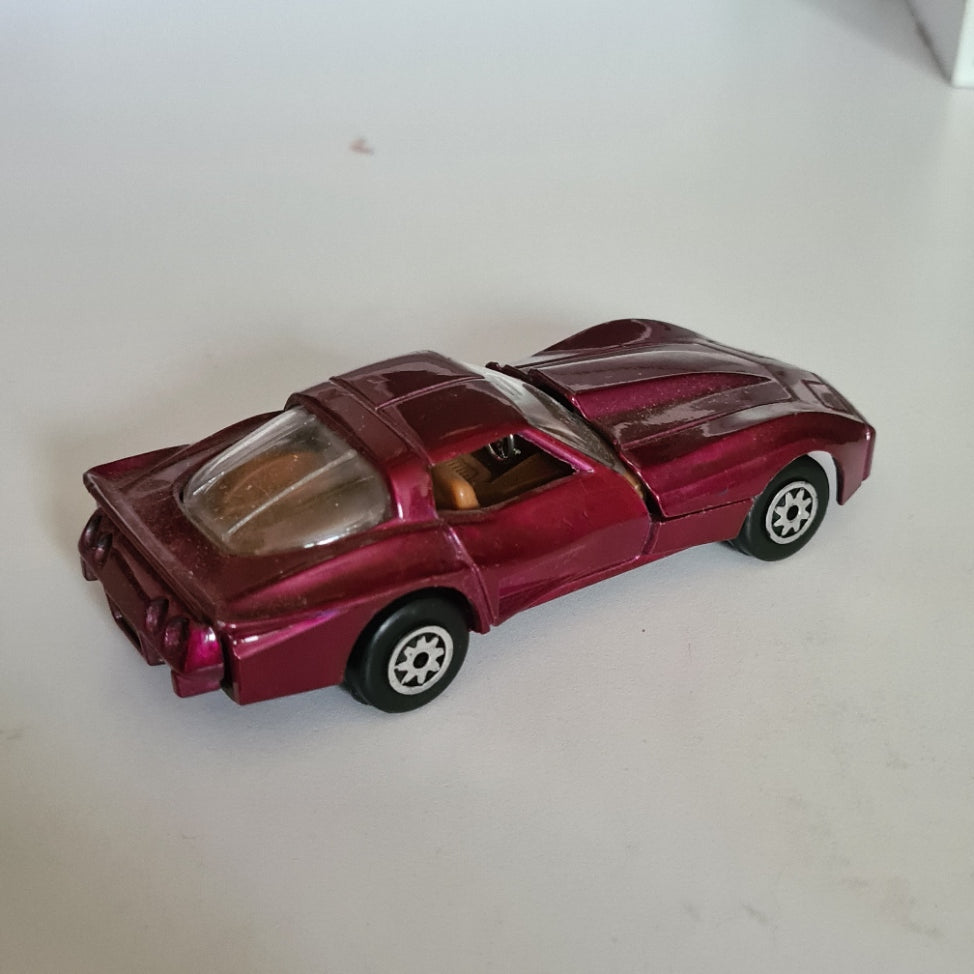 Zylmex R655 Corvette diecast model made in Hong Kong 1:41 lovely rare retro toy vgc