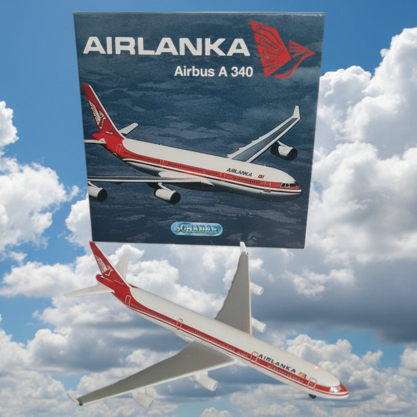Schabak 1:600 Airbus A-340 airlanka Diecast plane 955/94 vgc