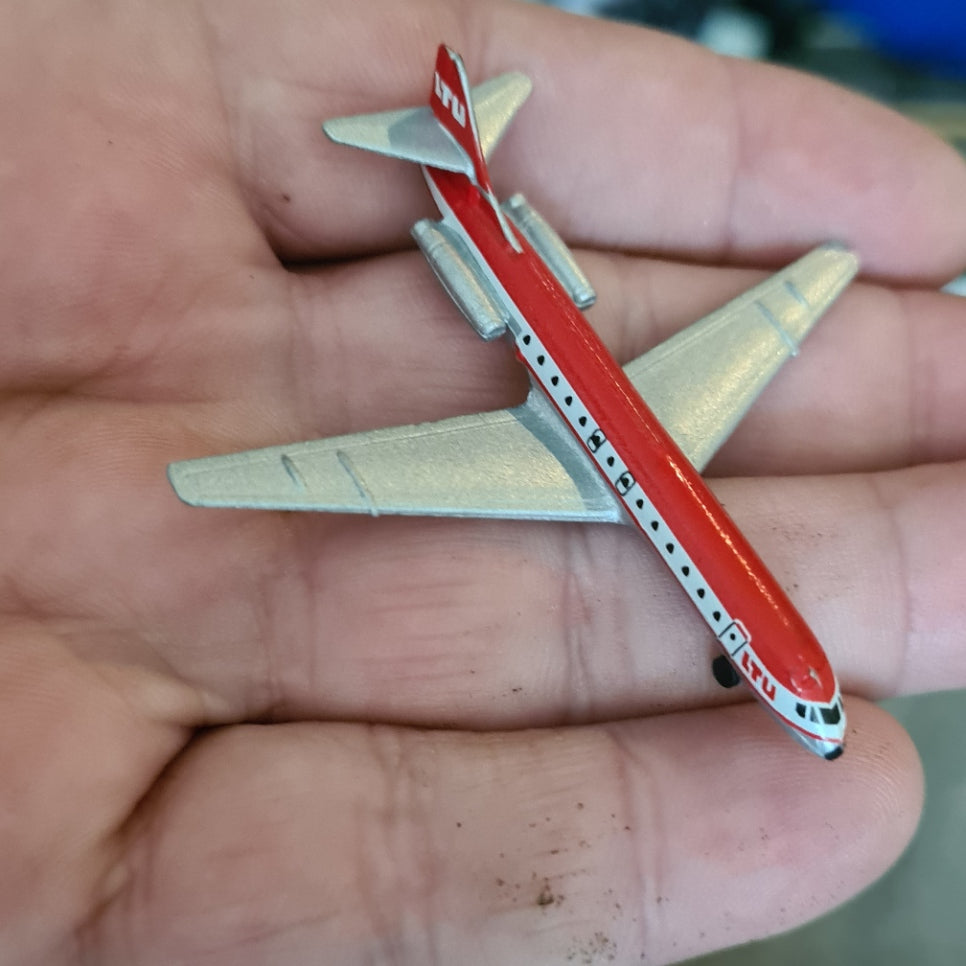 Schabak 1:600 Caravelle LTU German made Diecast plane 944/30 vgc