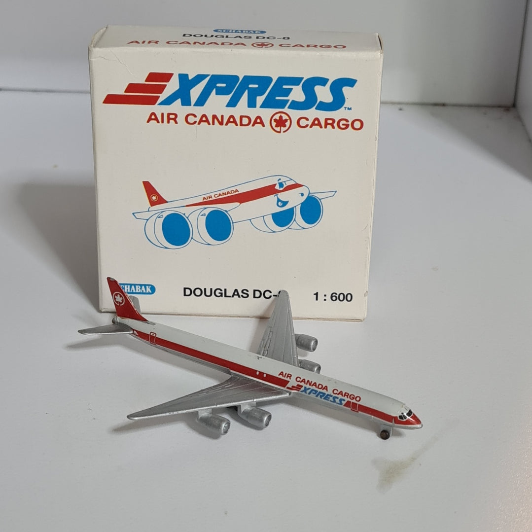 Schabak 1:600 Douglas DC-8 EXPRESS Air Canada Cargo diecast model 922/19 good boxed