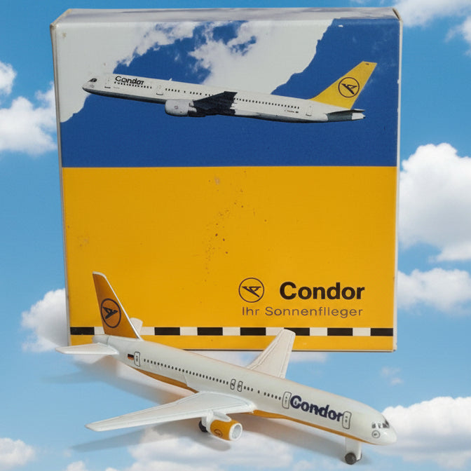 Schabak 1:600 Boeing 757-200 Condor  diecast model 908/2VGC boxed