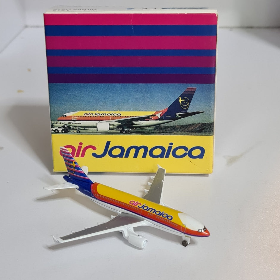 Schabak 1:600 Airbus A310 Air Jamaica diecast model 923/113 VGC boxed