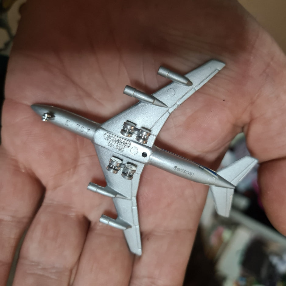 Schabak 1:600 Boeing 707 Pan-Am diecast plane 935/7 good boxed