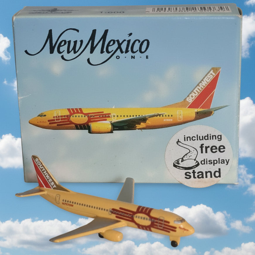 Schabak 1:600 Boeing 737-700 Southwest Airlines New Mexico One diecast plane 925/160m good boxed