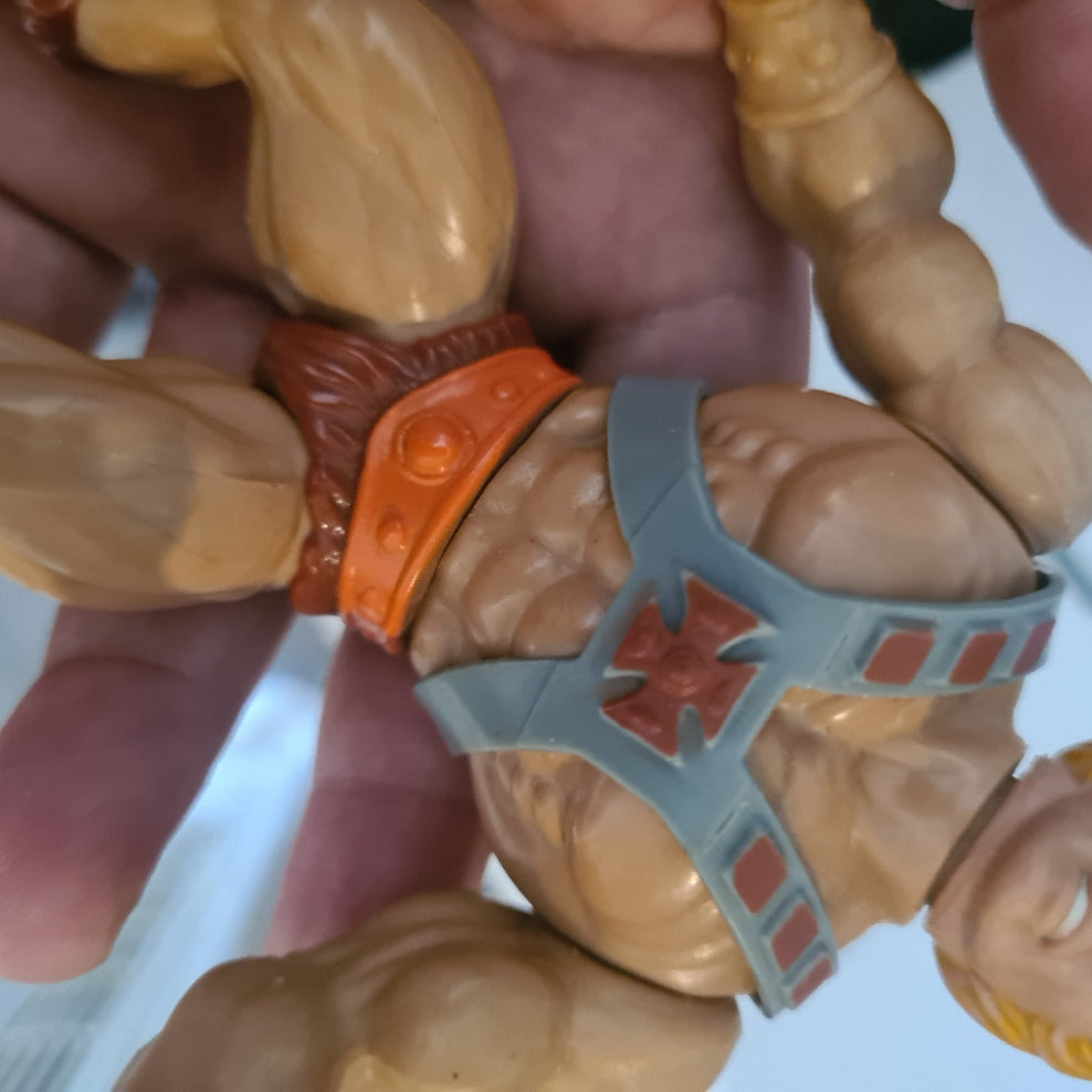 1981 vintage Masters of the Universe "HE-MAN" Loose complete made Taiwan