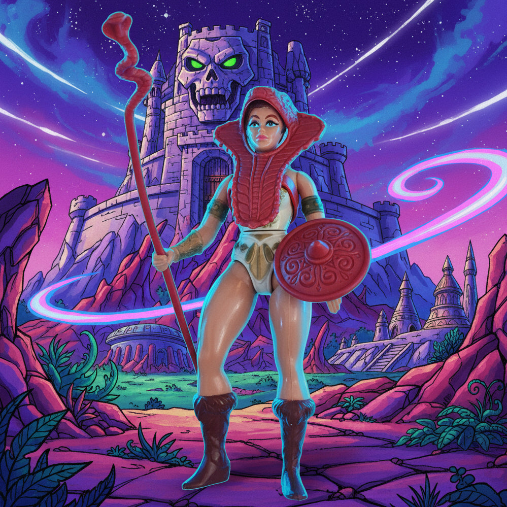 1981 Taiwan vintage Masters of the Universe "Teela" Loose complete  vgc