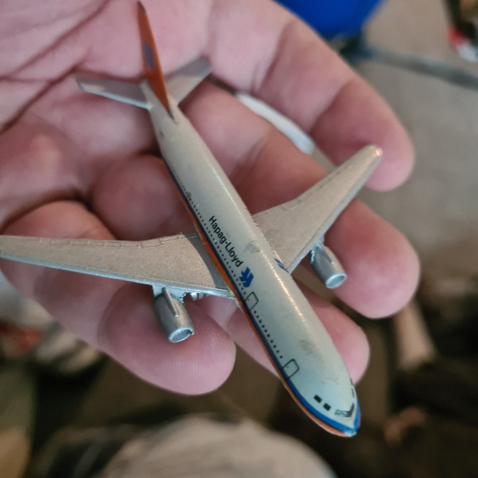 Schabak 1:600 Airbus A-310 Hapag-Lloyd Flug diecast plane 923/18 nice boxed