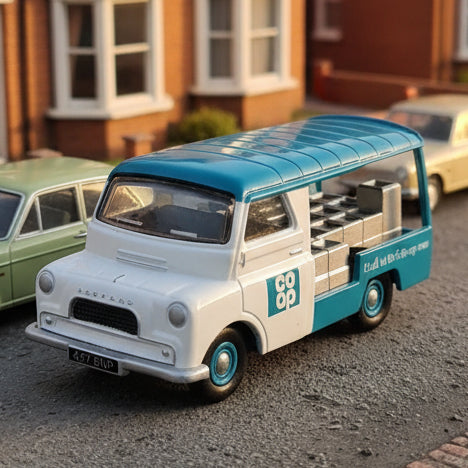 Oxford Diecast 60's Bedford CO-OP Milk Float van 1:76 loose model VGC