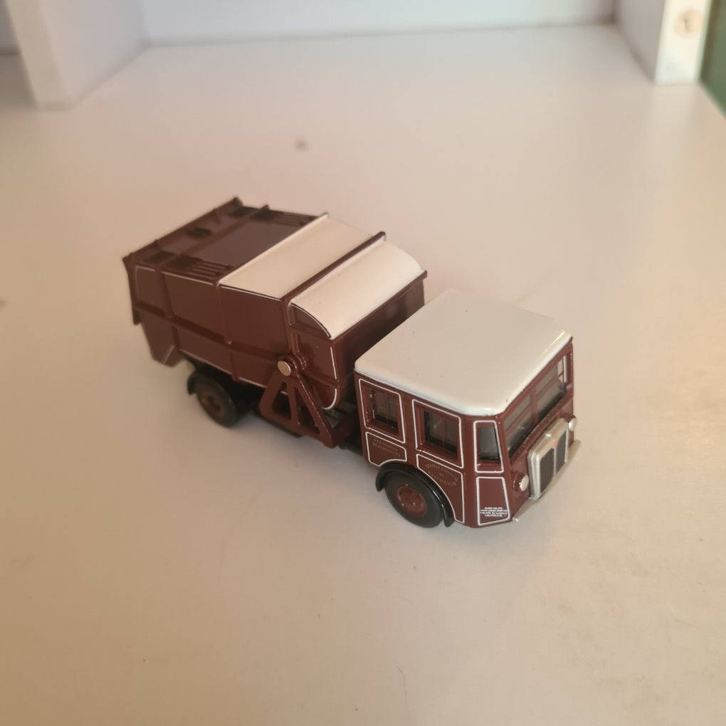 1:76 Oxford Diecast Shelvoke and Drewry dustcart refuse truck loose vgc