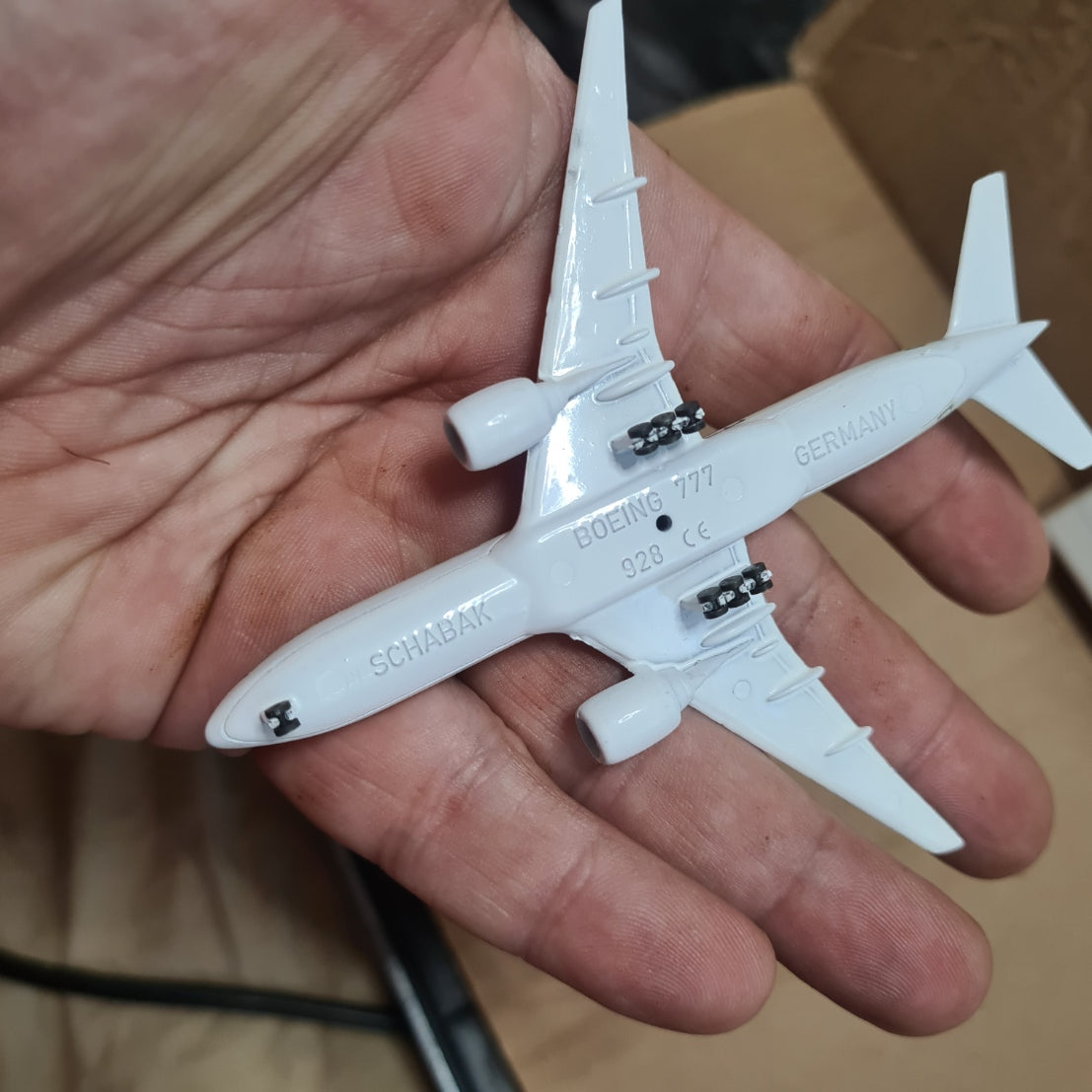 Schabak 1:600 Boeing 777-200 Air France diecast plane 928/3 Very good boxed