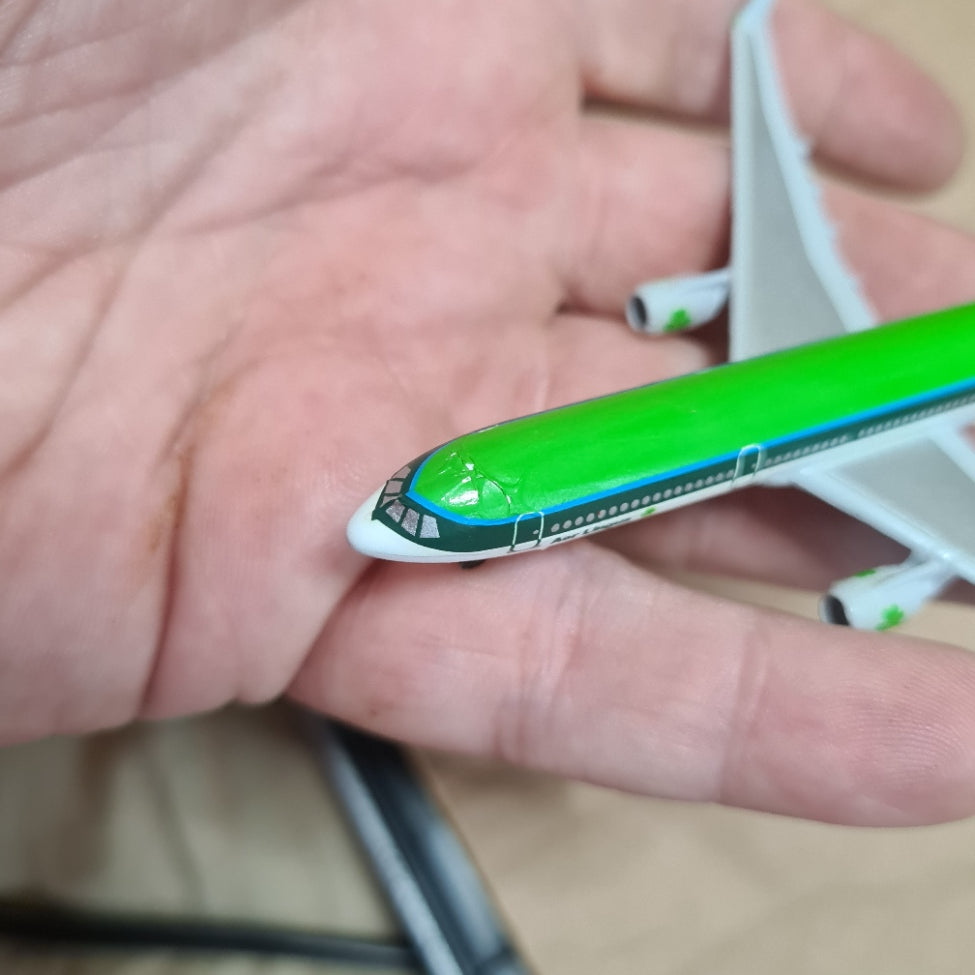 Schabak 1:600 Airbus A330 Aer Lingus diecast plane 954/97 good boxed